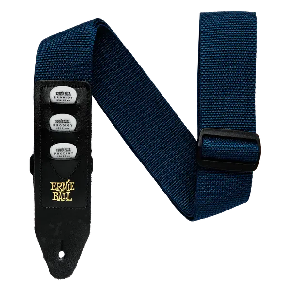 Ремень для гитары Ernie Ball 4236 Navy Pickholder