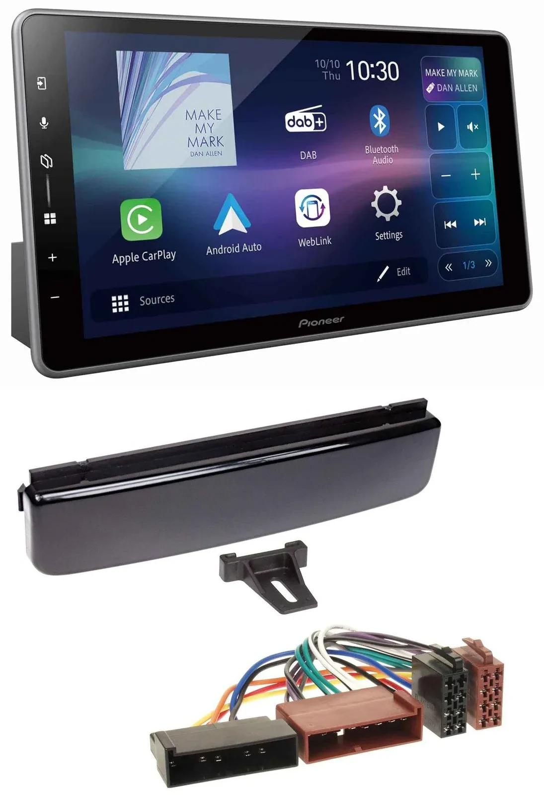 Pioneer Bluetooth USB DAB MP3 Autoradio für Ford Cougar Fiesta Focus Mondeo Puma