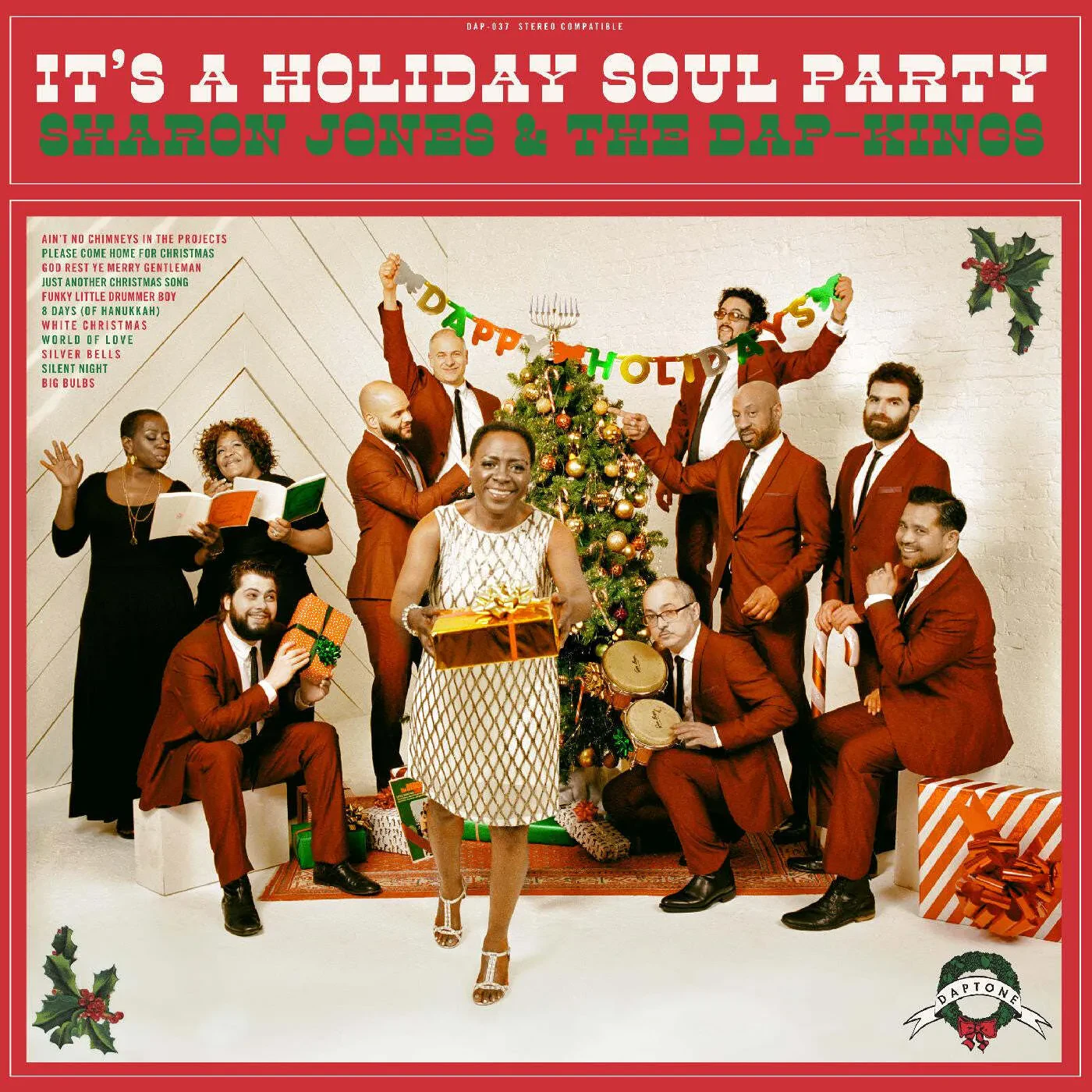 Sharon Jones & the Dap-Kings - It's A Holiday Soul Party [White/Red Vinyl] NEW