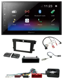 Pioneer USB Bluetooth DAB 2DIN Lenkrad Autoradio für Mazda CX-7 2008-2010