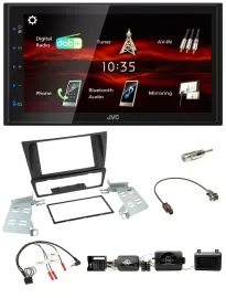 JVC USB Bluetooth Lenkrad DAB 2DIN Autoradio für BMW 3er E90 E91 E92 E93 PDC