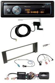 Pioneer Bluetooth DAB Lenkrad USB CD Autoradio für Audi A4 00-04 B6 Quadlock Fak