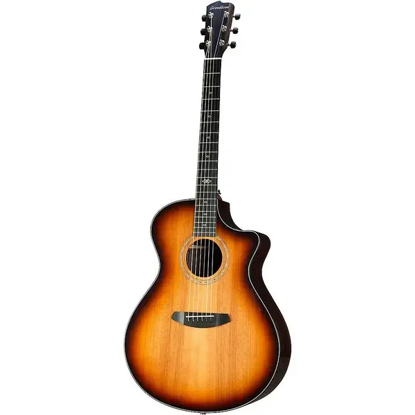 Электроакустическая гитара Breedlove Premier Redwood-East Indian RW Concerto CE Edge Burst