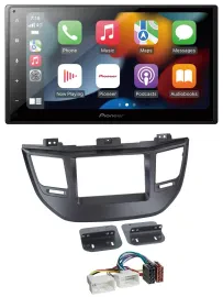 Автомагнитола Pioneer 2 DIN, DAB, Bluetooth, USB, MP3, для Hyundai Tucson (с 2015), черный