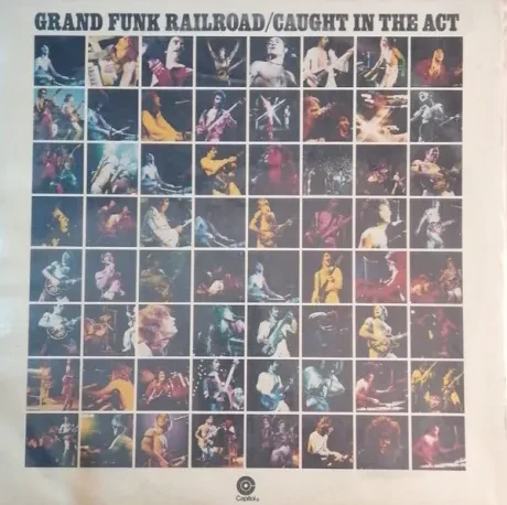 GRAND FUNK RAILROAD - Caught In The Act (2LP , Used)