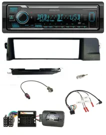 Kenwood Bluetooth Lenkrad DAB USB Autoradio für BMW 3er E46 Profi 2001-2007