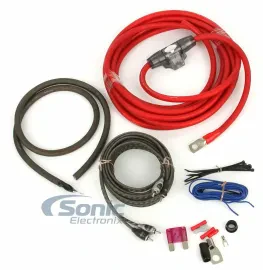 Rockford Fosgate RFK4I 4 Gauge OFC Power and Signal Installation Wiring Kit