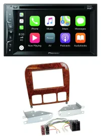 Pioneer MP3 USB DVD Bluetooth DAB 2DIN Autoradio für Mercedes S-Klasse 98-05 Hol