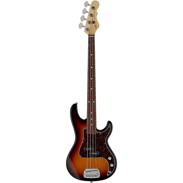 Бас-гитара G&L Fullerton Deluxe SB-1 Electric Bass 3-Tone Sunburst