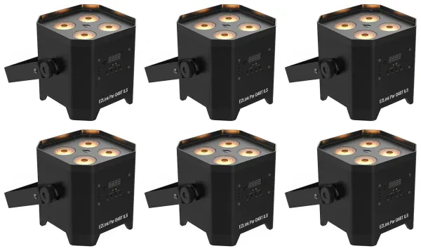 Светодиодный прибор Chauvet DJ EZLink Par Q4BT ILS RGBA (6 штук)