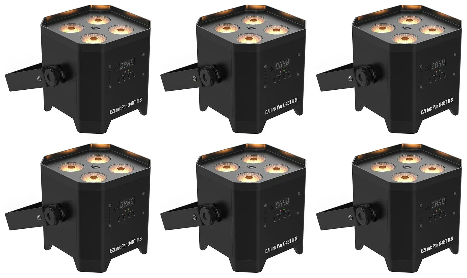 Светодиодный прибор Chauvet DJ EZLink Par Q4BT ILS RGBA (6 штук)