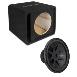 Сабвуфер пассивный NVX NE151P 15", фазоинверторный (slot ported), MDF 3/4", одинарный, с динамиком CompVR