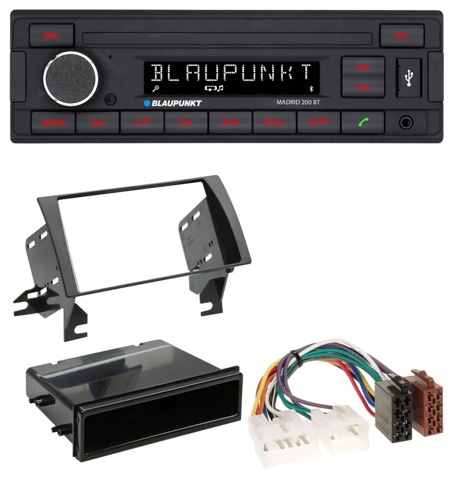 Blaupunkt USB AUX Bluetooth MP3 Autoradio für Toyota Camry (2002-2006)
