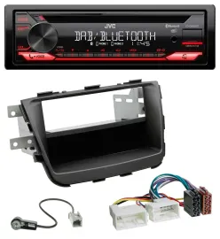 JVC CD DAB USB Bluetooth MP3 Autoradio für Kia Sorento II XM Facelift 12-15