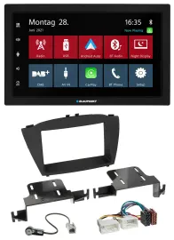 Blaupunkt MP3 Bluetooth DAB 2DIN USB Autoradio für Hyundai ix35 (ab 2013)