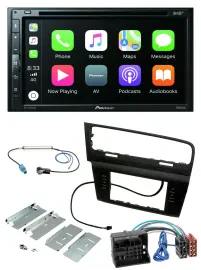 Pioneer DVD 2DIN MP3 DAB Bluetooth USB Autoradio für VW Golf VII (ab 11/2012)