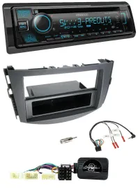 Kenwood Bluetooth USB CD Lenkrad DAB Autoradio für Toyota RAV-4 2006-2011