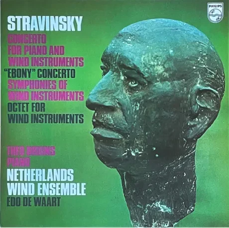 STRAVINSKY - Concerto For Piano And Wind Instruments / Ebony Concerto / Symphonies Of Wind Instruments / Octet (LP , Used)