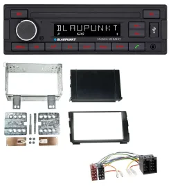 Автомагнитола Blaupunkt DAB MP3 Bluetooth USB для Kia Ceed 2009–2012 / proCeed 2011–2013