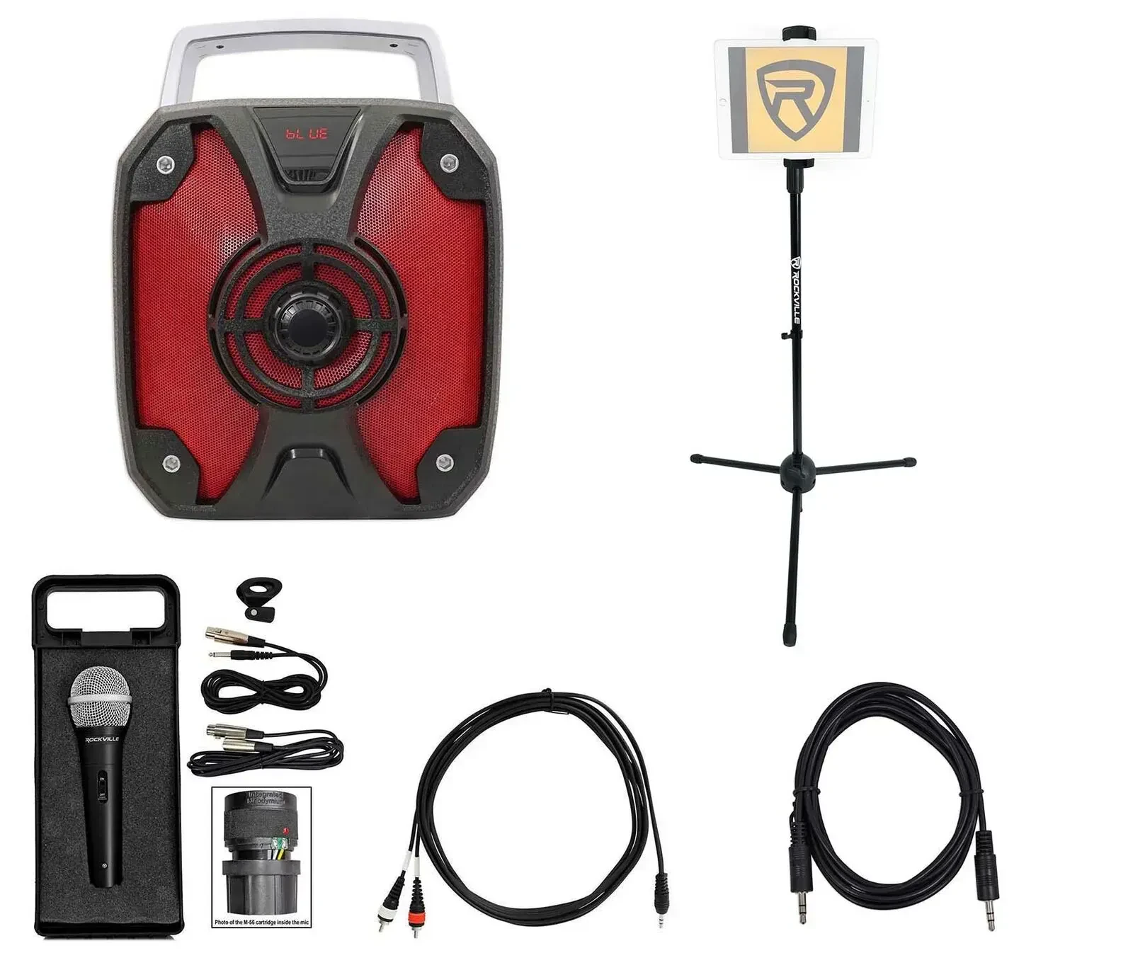Портативная акустическая система Rockville ROCKBOX CAR с аксессуарами