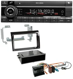 Kienzle Bluetooth MP3 USB DAB Autoradio für Citroen Jumper 06-11 Quadlock piano