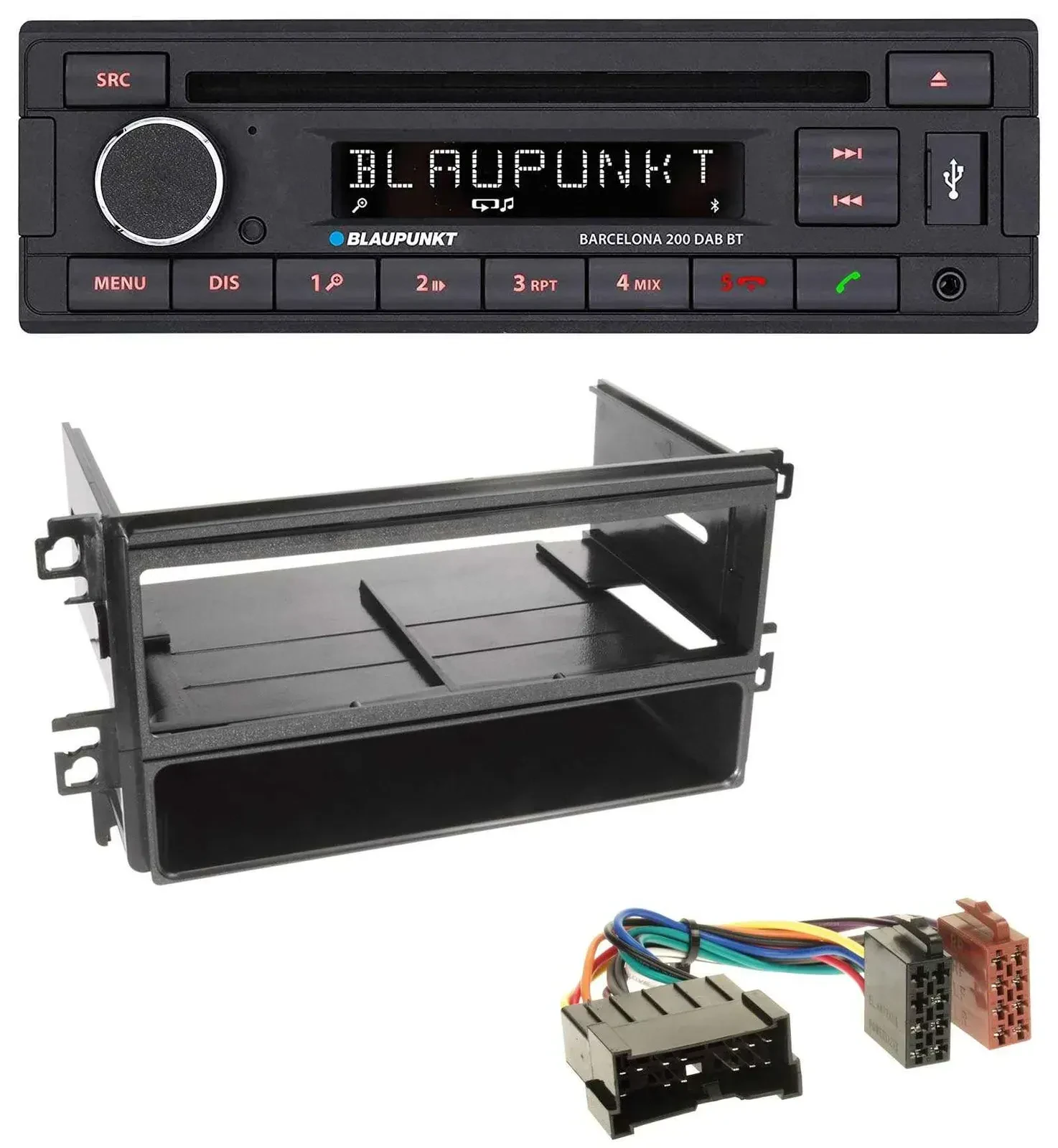 Blaupunkt USB DAB CD Bluetooth MP3 Autoradio für Hyundai Santa Fe Sonata bis 05