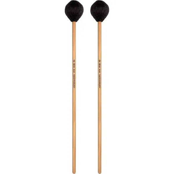 Vic Firth Theodor Milkov Artist Series Mallets Soft Black Yarn