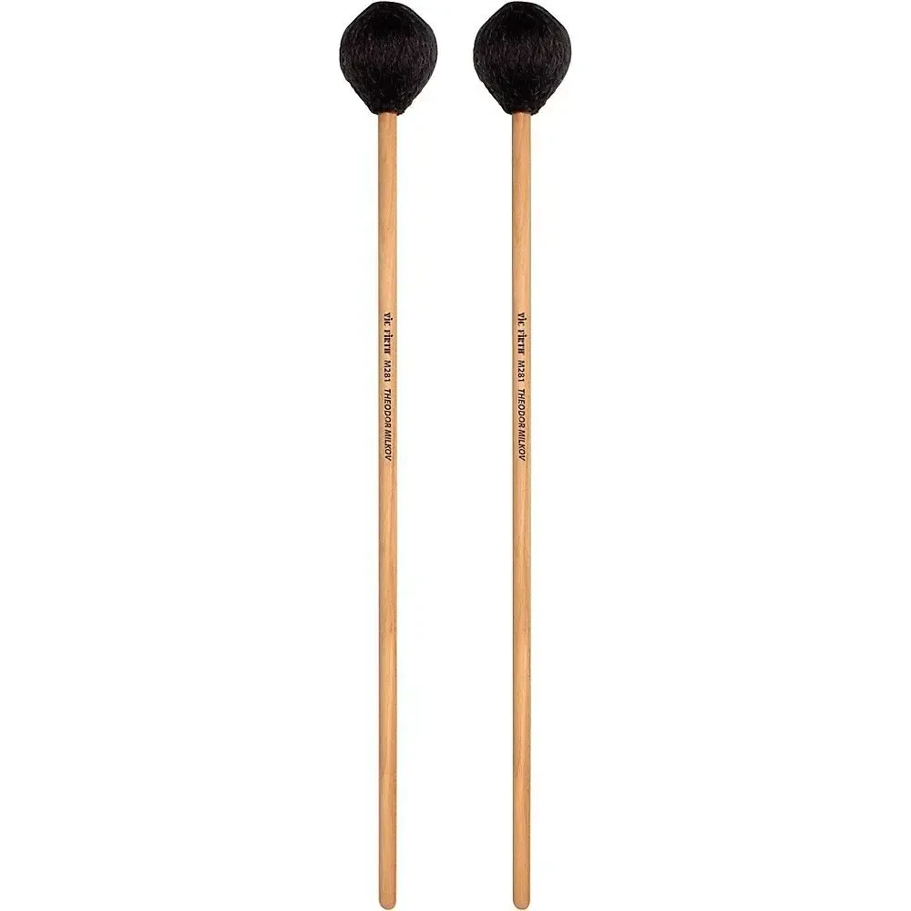 Палочки для маримбы Vic Firth M281 Theodor Milkov Artist Series Soft Black (пара)