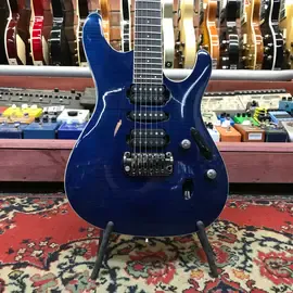 Электрогитара Ibanez Prestige SV5470F HSH Natural Blue Japan 2008