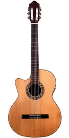 Классическая гитара с подключением Kremona Verea Performer Left-Handed Natural