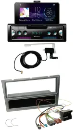 Автомагнитола для Opel Corsa C (2004–2006) Pioneer DAB, Bluetooth, MP3, USB, Quadlock