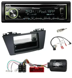 Pioneer DAB USB MP3 Lenkrad CD Autoradio für Mazda 5 (2010-2015)