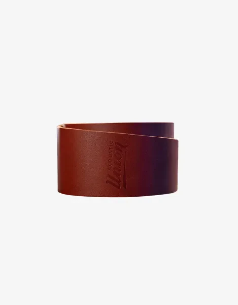 Ремень для гитары Acoustic Union AULC75GG Leather Classic 75 Ginger