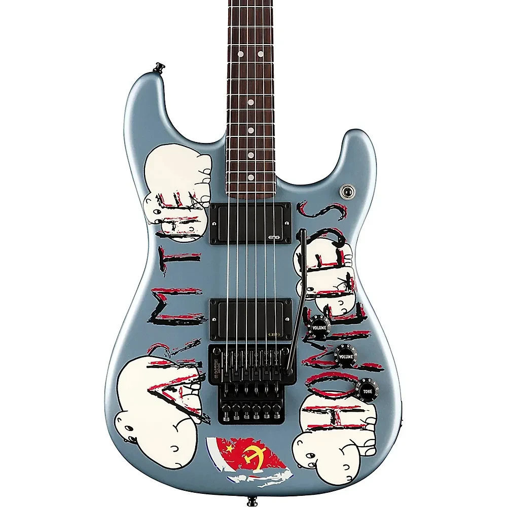 Fender Tom Morello "Arm the Homeless" Electric Guitar - Ice Blue Metallic