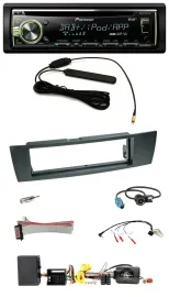 Pioneer MP3 USB CD DAB Lenkrad Autoradio für BMW 1er E87 2004-2013 Aktiv