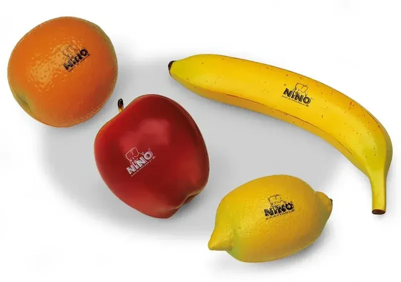 Шейкер Nino Percussion NINOSET100 Fruits (4 штуки)