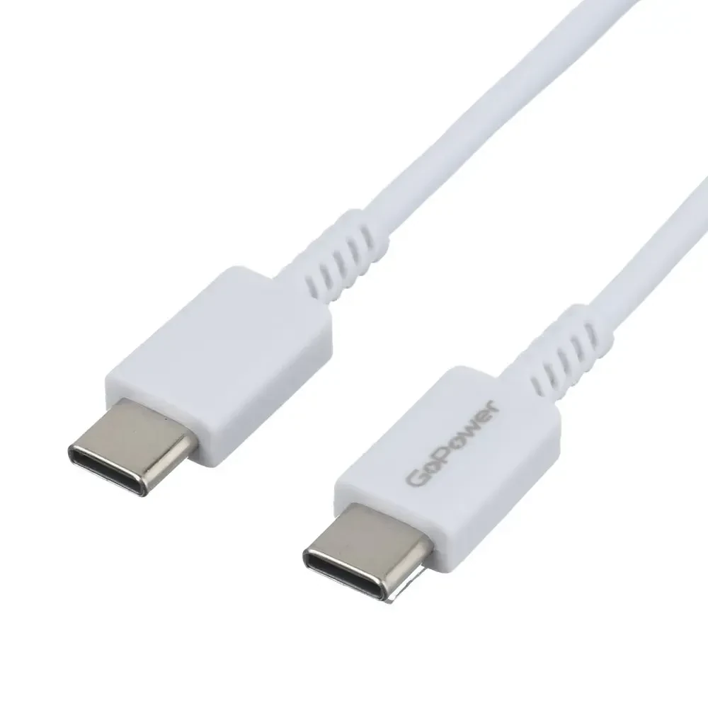 USB-кабель GoPower 00-00022803 GP20TT White 100W