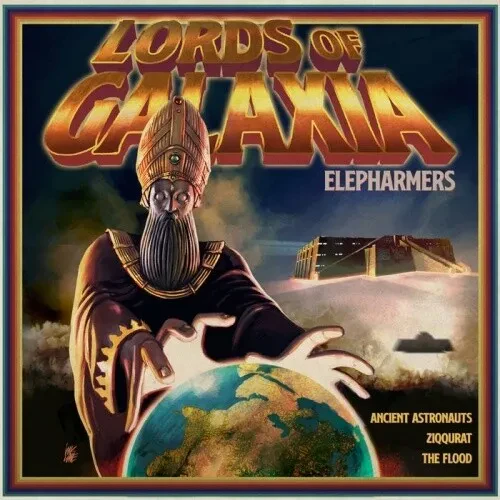 Виниловая пластинка The Elepharmers - Lords Of Galaxia [New Vinyl LP] Blue, Colored Vinyl