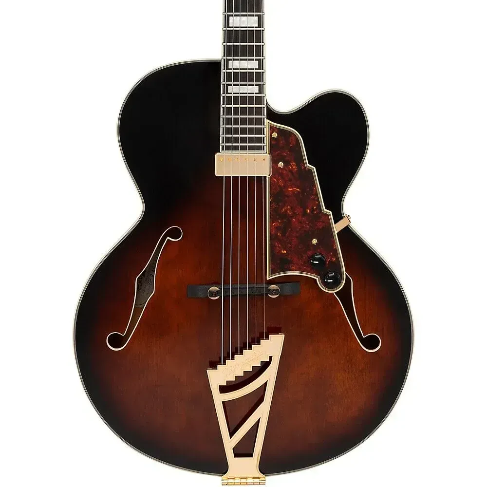 Электрогитара полуакустическая D'Angelico Premier EXL-1 Brown Burst