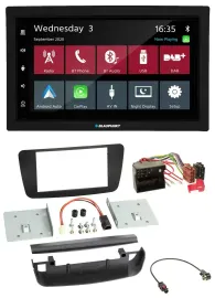 Blaupunkt DAB Bluetooth USB MP3 2DIN Autoradio für Mercedes A-Klasse W176 2012-2