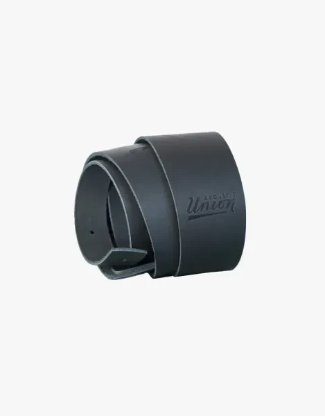 Ремень для гитары Acoustic Union AULC75BK Leather Classic 75 Black