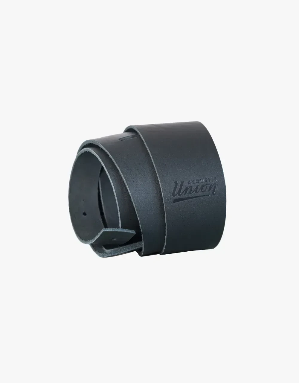 Ремень для гитары Acoustic Union AULC75BK Leather Classic 75 Black