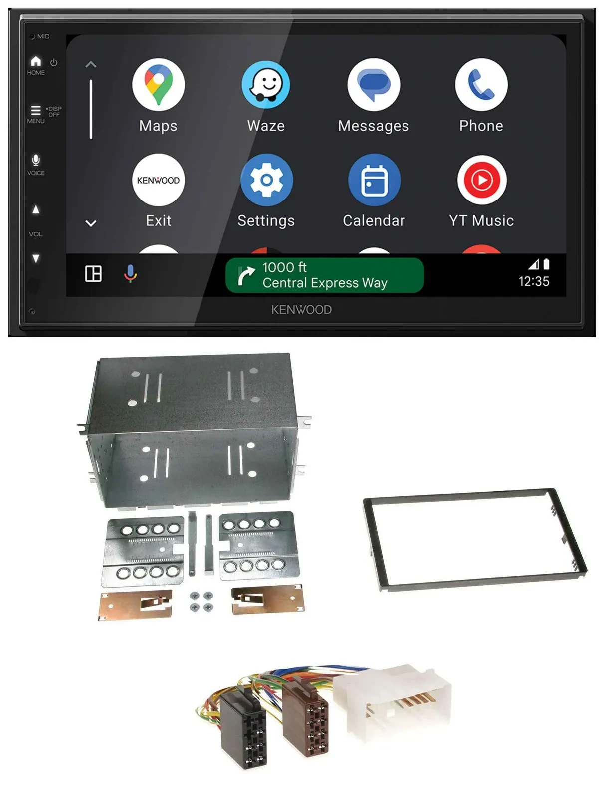 Автомагнитола для Kia Optima/Magentis (2005–2010) Kenwood 2-DIN, DAB, Bluetooth, USB, MP3