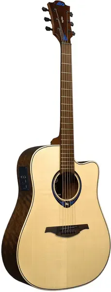 Трансакустическая гитара LAG Guitars THV20DCE Smart с кейсом