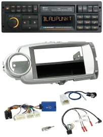 Blaupunkt USB DAB SD Lenkrad Bluetooth Autoradio für Toyota Yaris 2011-2014 silb