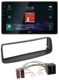 Автомагнитола для Peugeot 206 (с 1998) JVC DAB, Bluetooth, USB, MP3