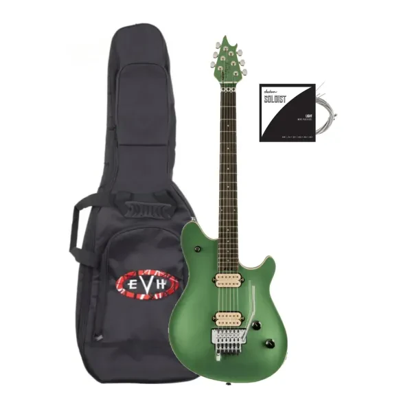 EVH Wolfgang Special Pelham Green Electric Guitar Bundle
