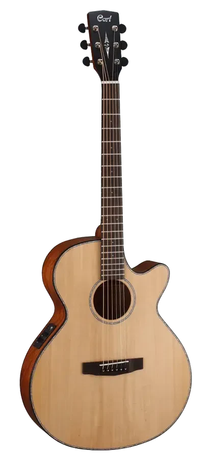 Электроакустическая гитара Cort SFX-ES Natural Satin с чехлом