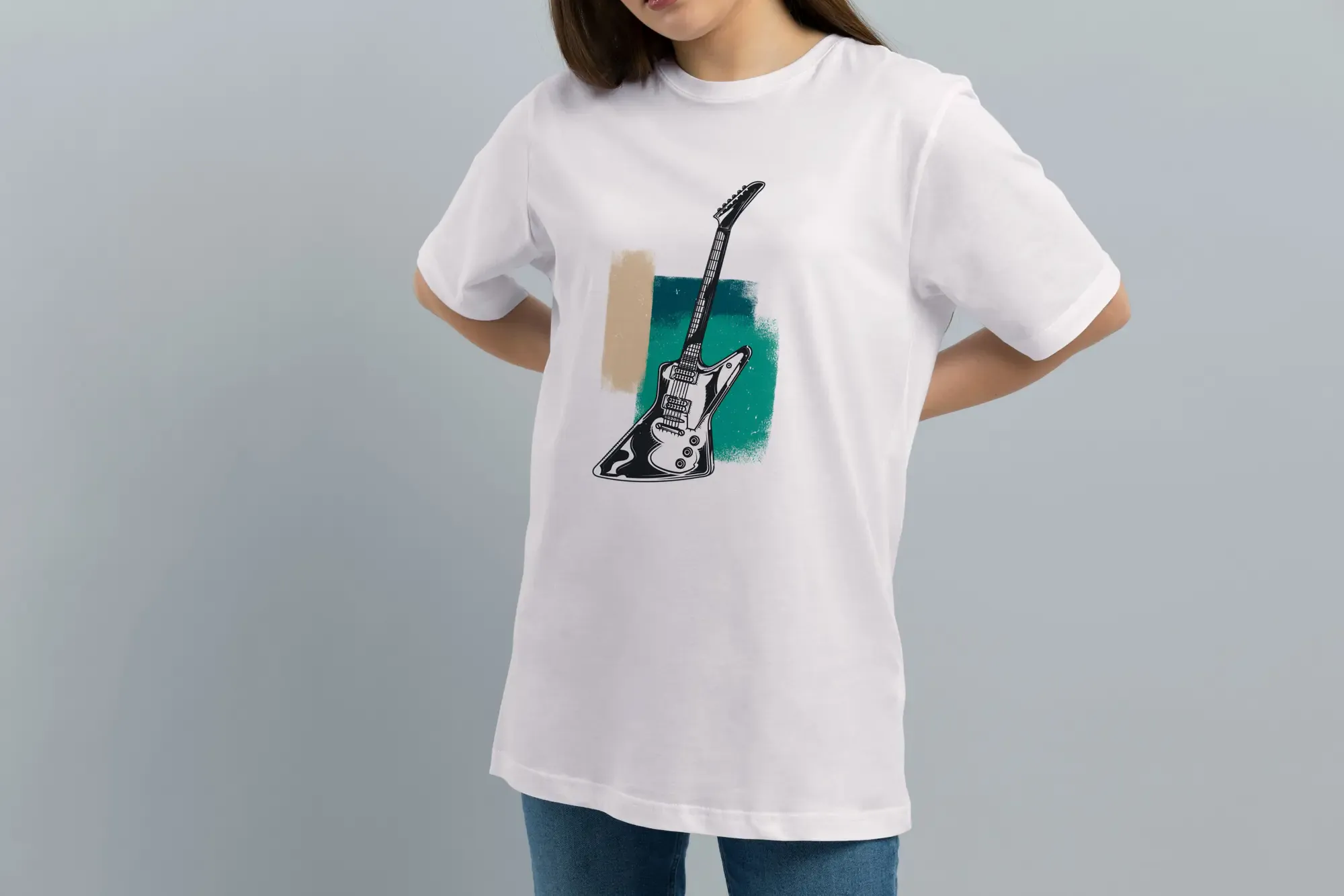 Футболка Popmerch MWL137 "Explorer" белая, мужская, размер L