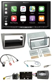 Pioneer 2DIN Lenkrad USB DAB DVD Bluetooth Autoradio für Alfa Romeo Mito 2014-20